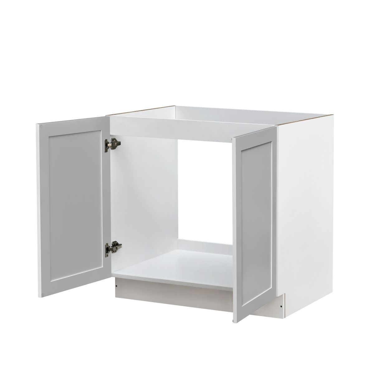 White Shaker Base Cabinet 2-Doors