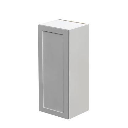 White Shaker Base Cabinet 1-Door 3-Adjustable shelves