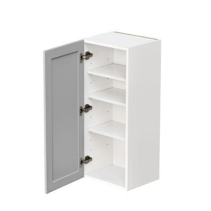 White Shaker Base Cabinet 1-Door 3-Adjustable shelves