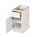 Shady Slim White Shaker - 15"W Base Cabinet