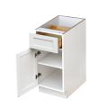 Mallorca White Shaker - 15"W Standard Base Cabinet