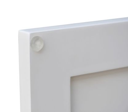 White Shaker Base Cabinet 1-Door 1-Drawer 1-Adjustable Shelf