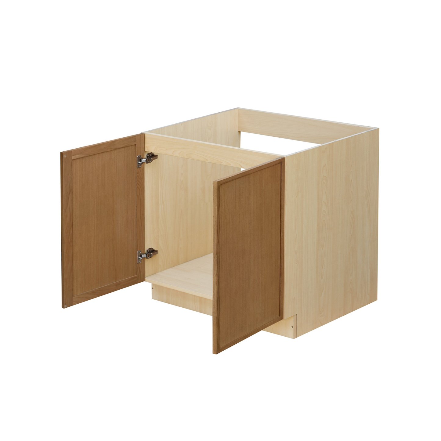 Shady Slim Oak Shaker - 36"W Base Cabinet