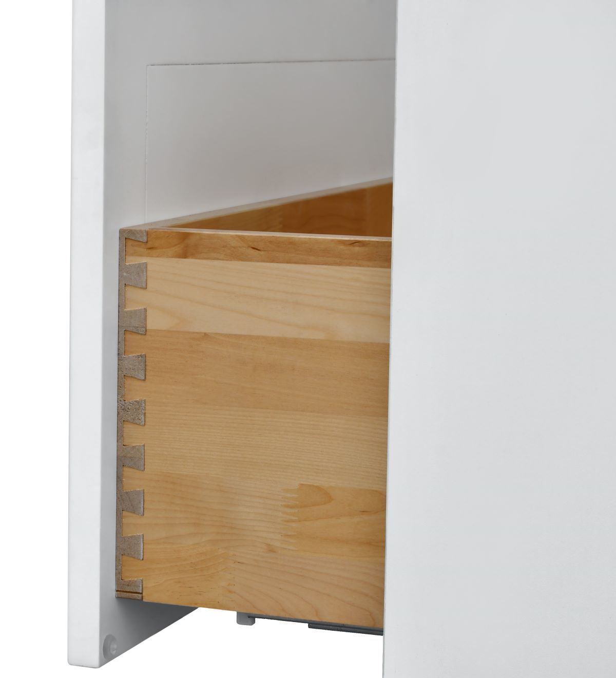 White Shaker Base Cabinet 2-Drawers