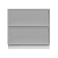 Shady Slim Gray Shaker - 36"W Base Cabinet