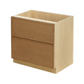Shady Slim Oak - 39"W Drawer Base Cabinet 2-Drawers