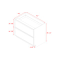 Shady Slim White Shaker - 42"W Base Cabinet