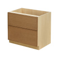 Shady Slim Oak - 42"W Drawer Base Cabinet 2-Drawers