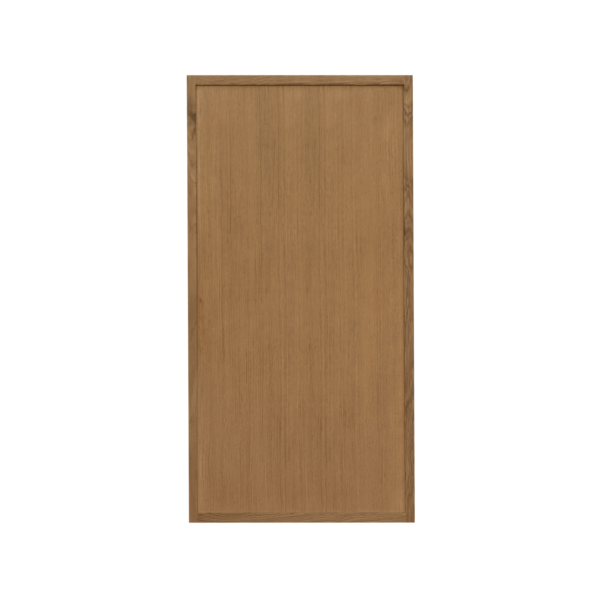 Shady Slim Oak Shaker - 15"W × 36"H Wall Cabinet