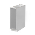 Shady Slim Gray Shaker - 9"W Base Cabinet