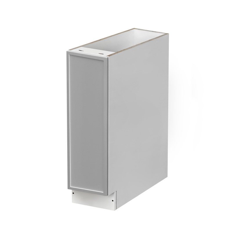 Shady Slim Gray Shaker - 9"W Base Cabinet