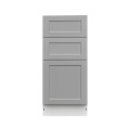 Mallroca Dolphin Gray Shaker - 12"W Drawer Base Cabinet