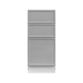 Shady Gray Slim Shaker - 12"W Drawer Base Cabinet