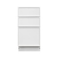 Shady Slim White Shaker - 15"W Drawer Base Cabinet
