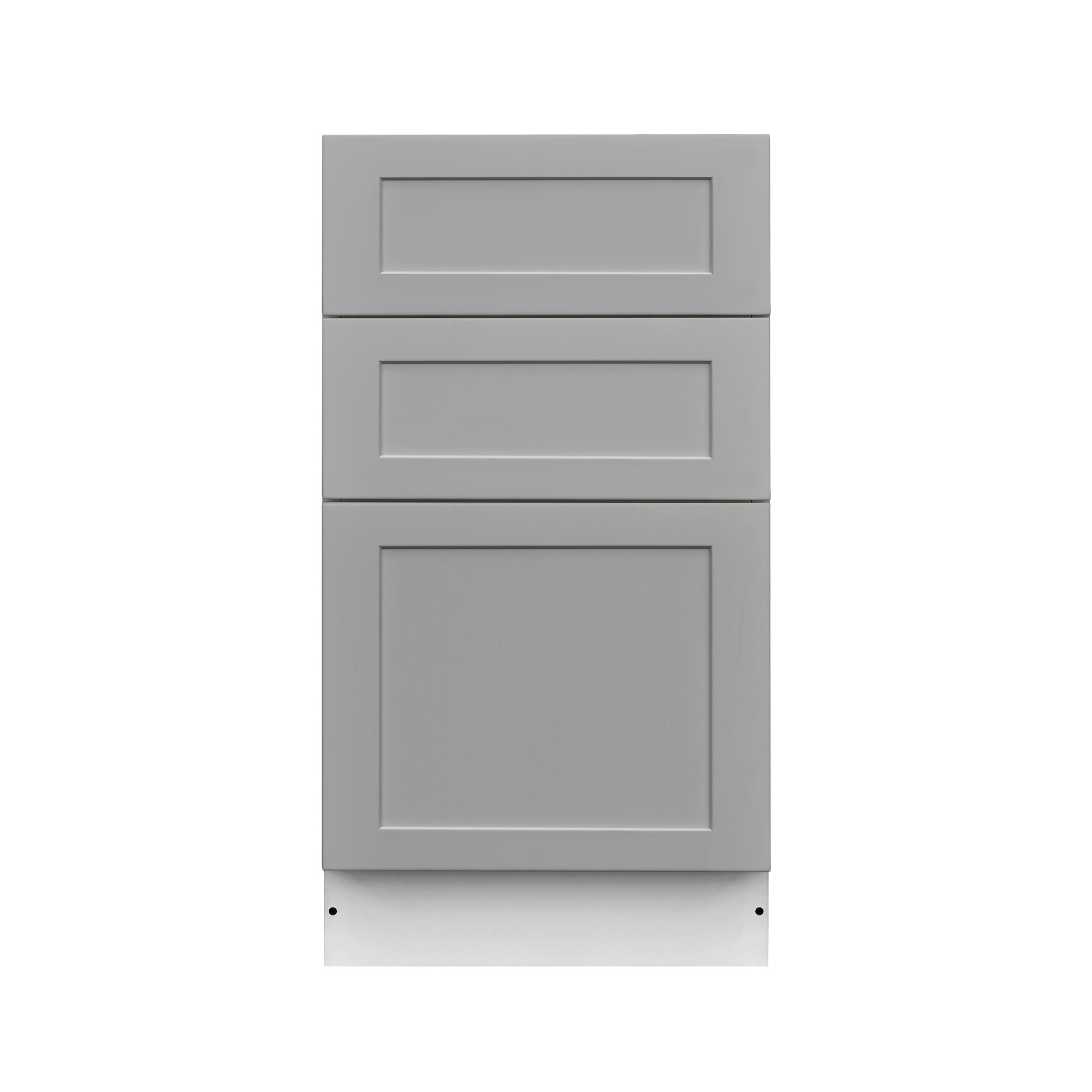 Mallroca Dolphin Gray Shaker - 18"W Drawer Base Cabinet
