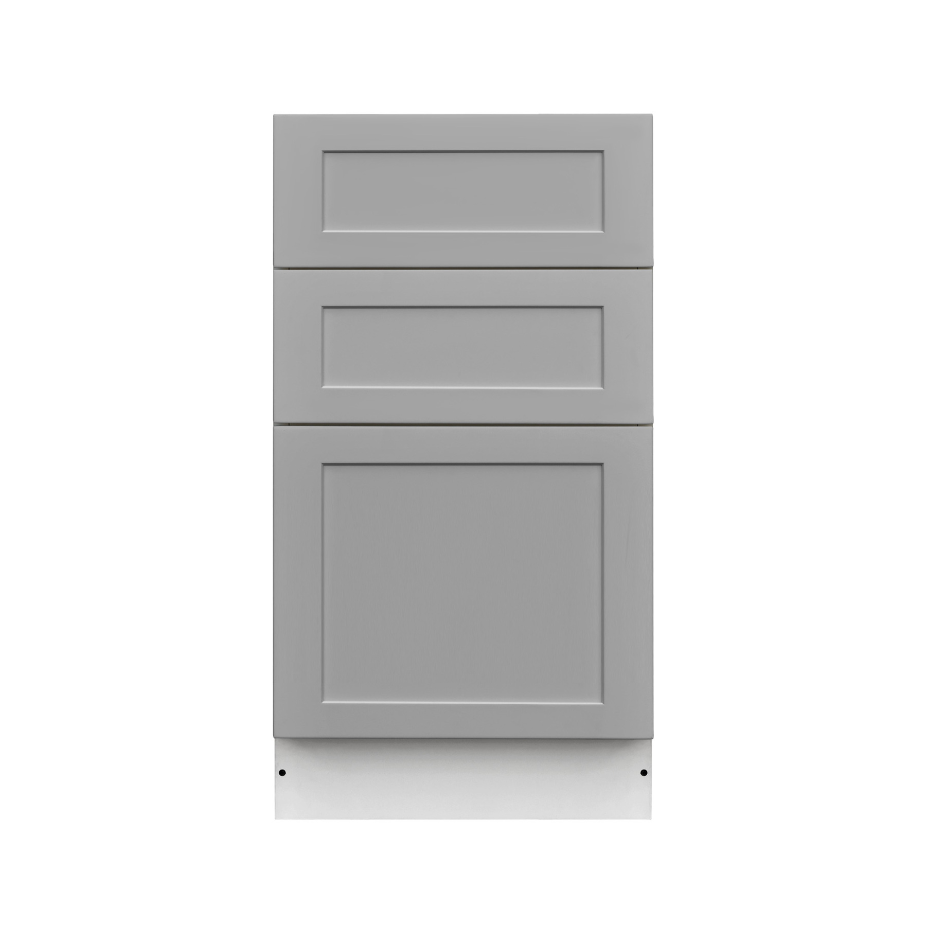 Mallroca Dolphin Gray Shaker - 18"W Drawer Base Cabinet