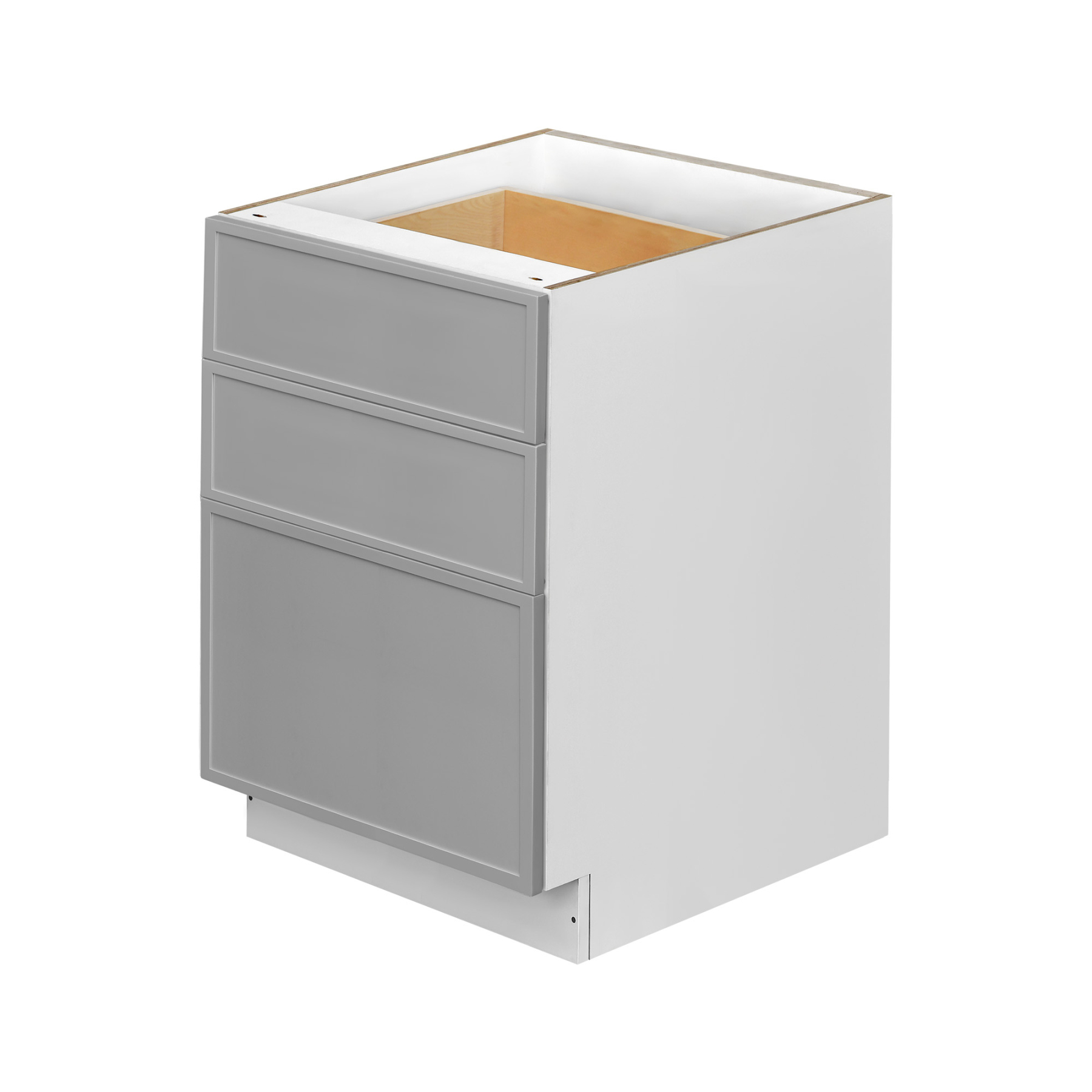 Shady Slim Gray Shaker - 24"W Base Cabinet