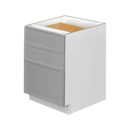 Shady Slim Gray Shaker - 24"W Base Cabinet