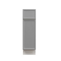 Shady Slim Gray Shaker - 9"W Base Cabinet
