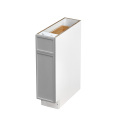 Shady Slim Gray Shaker - 9"W Base Cabinet