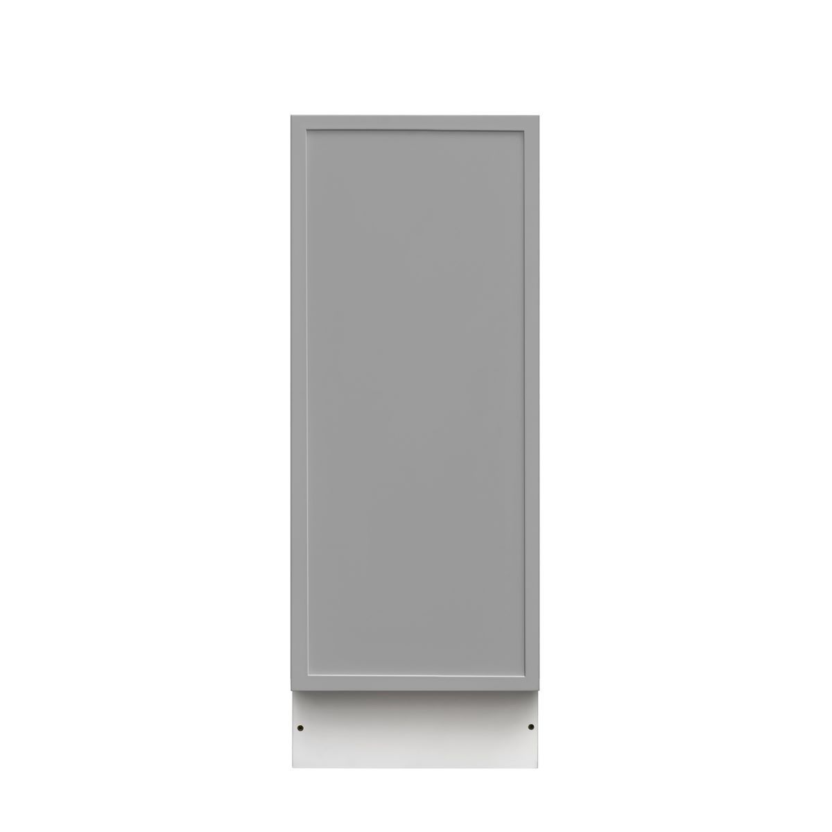 White Box Gray Slim - 9"W Standard Base Cabinet 1-Door 1-Adjustable shelf