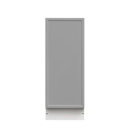 White Box Gray Slim - 9"W Standard Base Cabinet 1-Door 1-Adjustable shelf