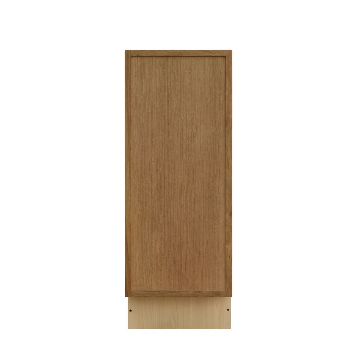 Natural Box Oak Slim - 9"W Standard Base Cabinet 1-Door 1-Adjustable shelf
