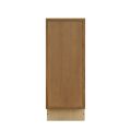 Shady Slim Oak Shaker - 9"W Standard Base Cabinet