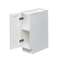 Mallorca White Shaker - 9"W Standard Base Cabinet