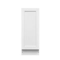 Mallorca White Shaker - 9"W Standard Base Cabinet