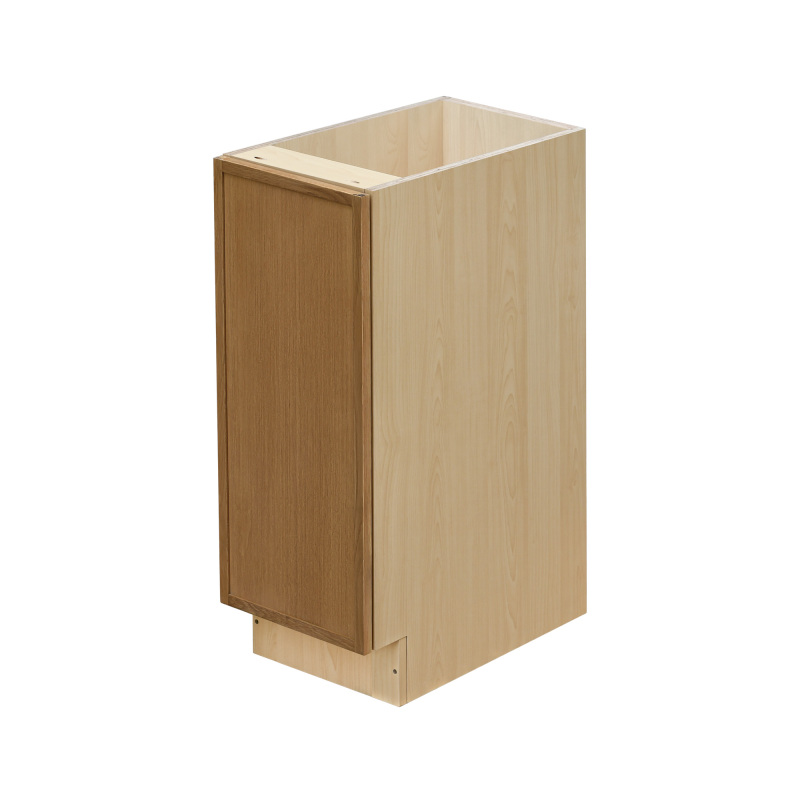 Shady Slim Oak - 12"W Standard Base Cabinet 1-Door 1-Adjustable shelf