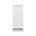 White Shaker - 12"W Standard Base Cabinet 1-Door 1-Adjustable shelf