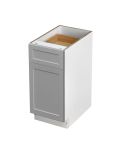 Mallorca Dolphin Gray Shaker - 15"W Base Cabinet