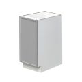 Shady Slim Gray Shaker - 15"W Base Cabinet