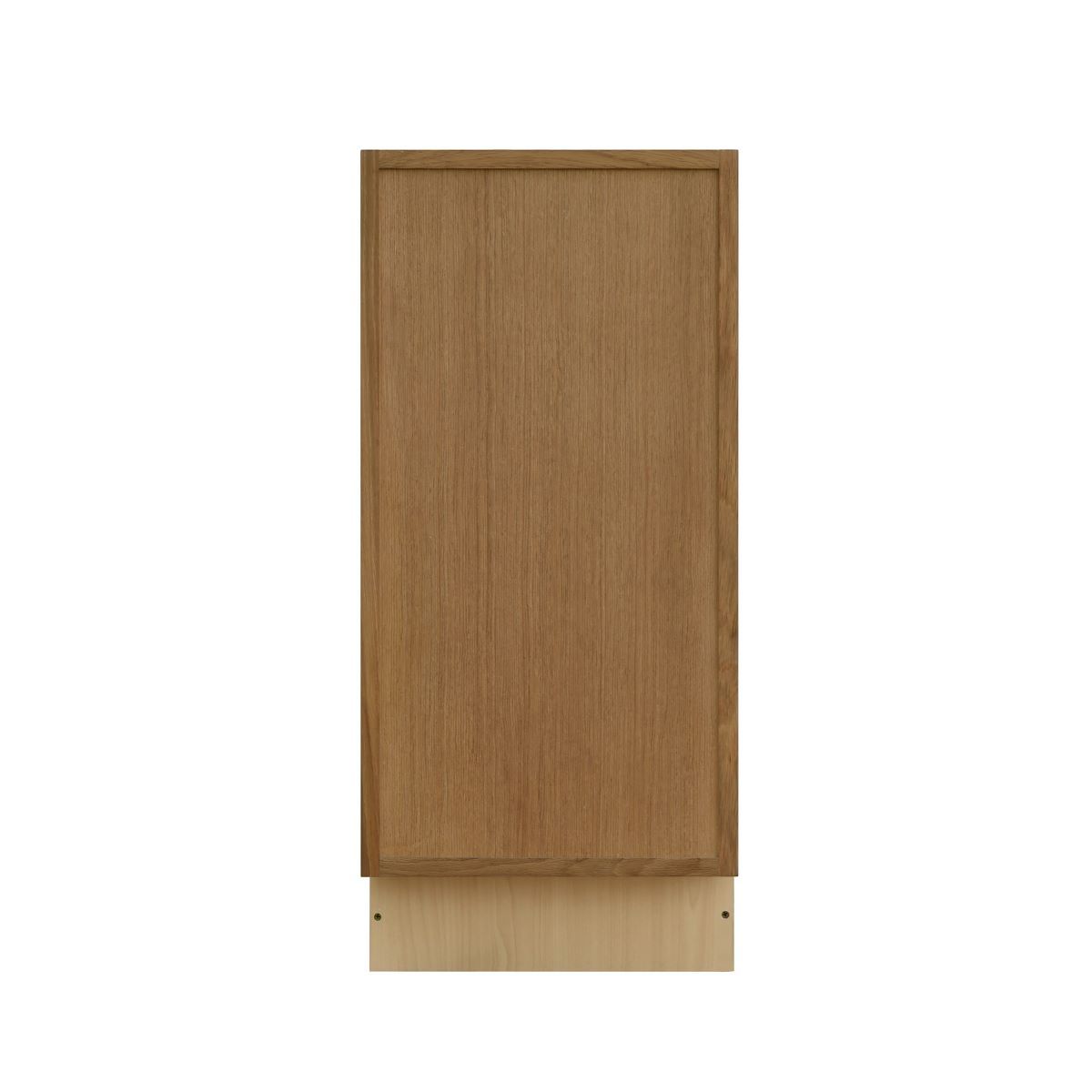 Natural Box Oak Slim - 15"W Standard Base Cabinet 1-Door 1-Adjustable shelf