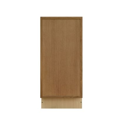 Natural Box Oak Slim - 15"W Standard Base Cabinet 1-Door 1-Adjustable shelf