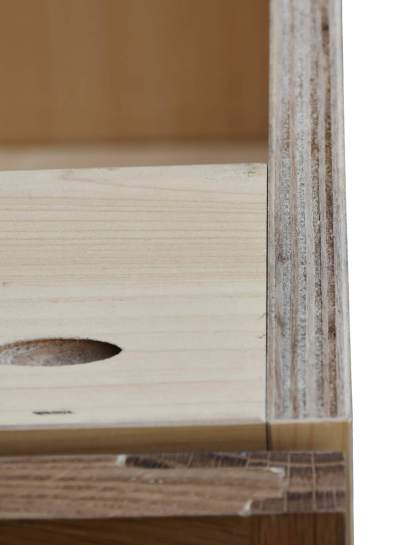 Natural Box Oak Slim - 15"W Standard Base Cabinet 1-Door 1-Adjustable shelf