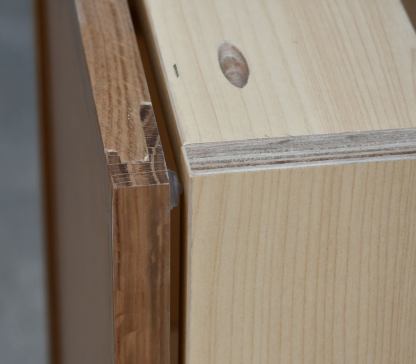 Natural Box Oak Slim - 15"W Standard Base Cabinet 1-Door 1-Adjustable shelf