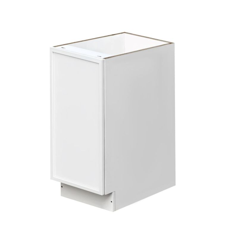 Shady Slim White Shaker - 15"W Base Cabinet
