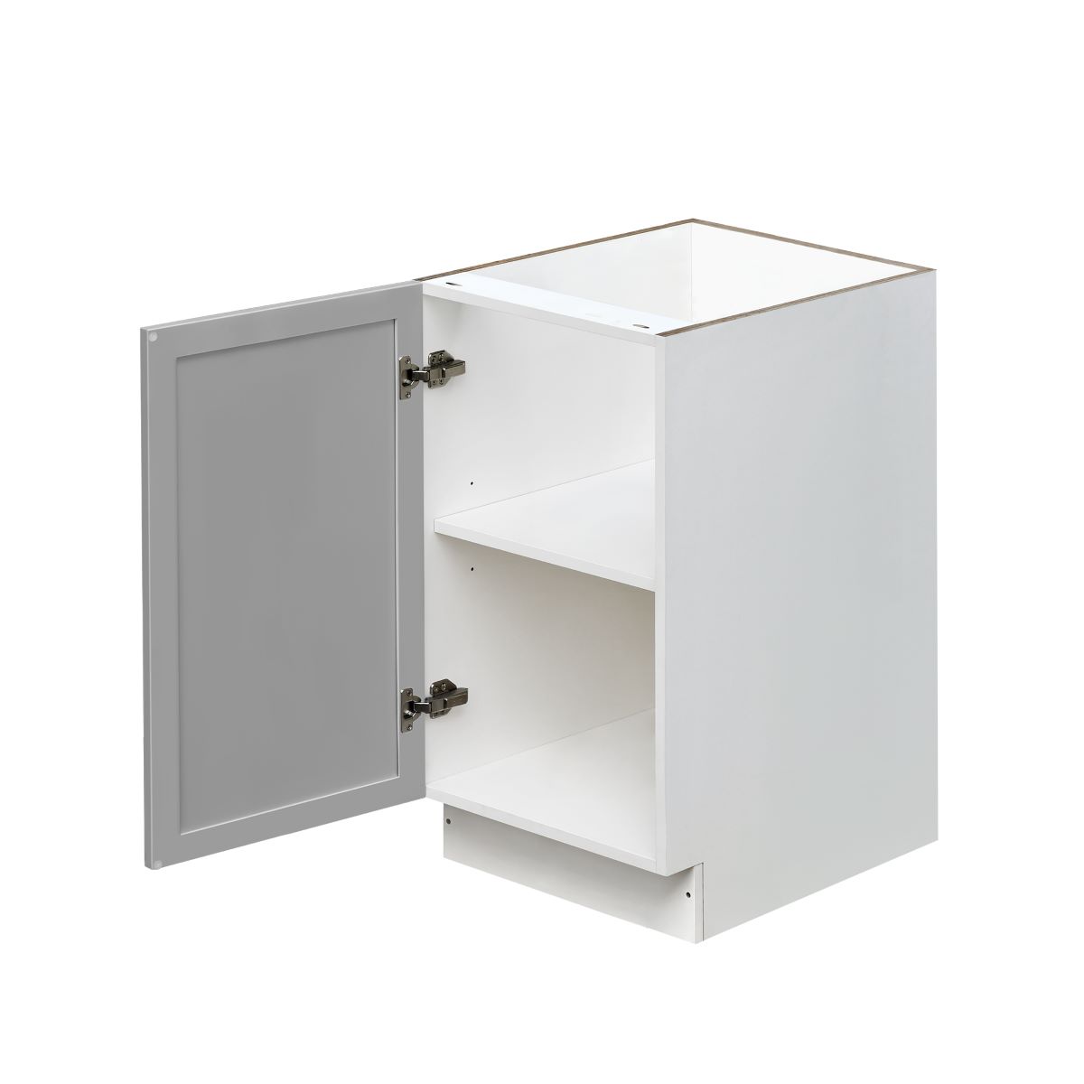 Shady Slim Gray Shaker - 18"W Base Cabinet