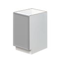 Shady Slim Gray Shaker - 18"W Base Cabinet