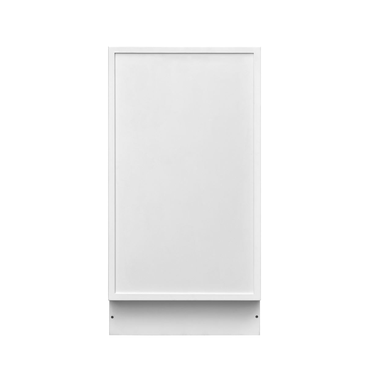 Slim White Shaker - 21"W Standard Base Cabinet 1-Door 1-Adjustable shelf