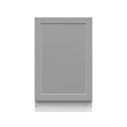 White Box Gray Shaker - 21"W Standard Base Cabinet 1-Door 1-Adjustable shelf
