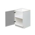 Shady Slim Gray Shaker - 21"W Base Cabinet