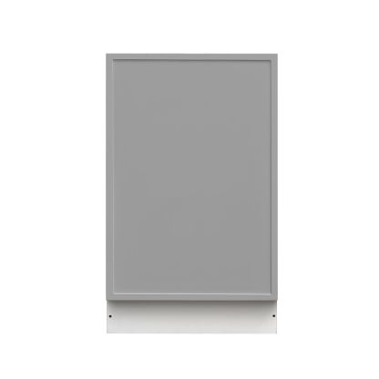 White Box Gray Slim - 21"W Standard Base Cabinet 1-Door 1-Adjustable shelf