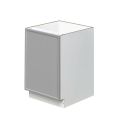 Shady Slim Gray Shaker - 21"W Base Cabinet