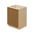 Shady Slim Oak Shaker - 21"W Standard Base Cabinet