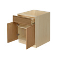 Shady Slim Oak - 24"W Standard Base Cabinet 2-Doors 1-Drawer 1-Adjustable Shelf