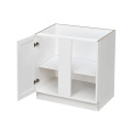 White Shaker - 39"W Blind Corner Base Cabinet 1-Door 1-Adjustable Shelf