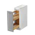 Mallorca Dolphin Gray Shaker - 9"W Base Cabinet